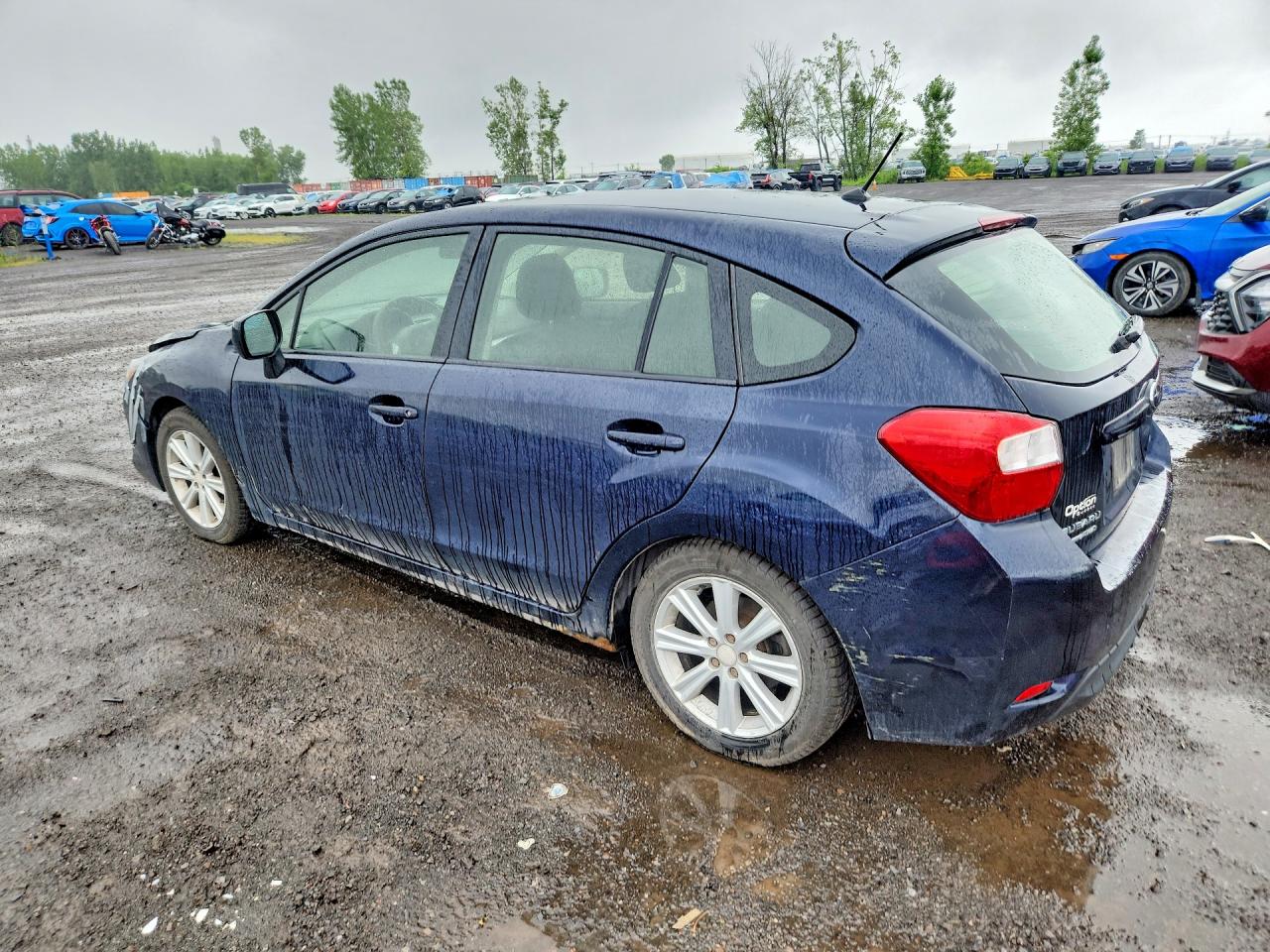 2014 Subaru Impressa Blue vin: JF1GPAA68EH233738