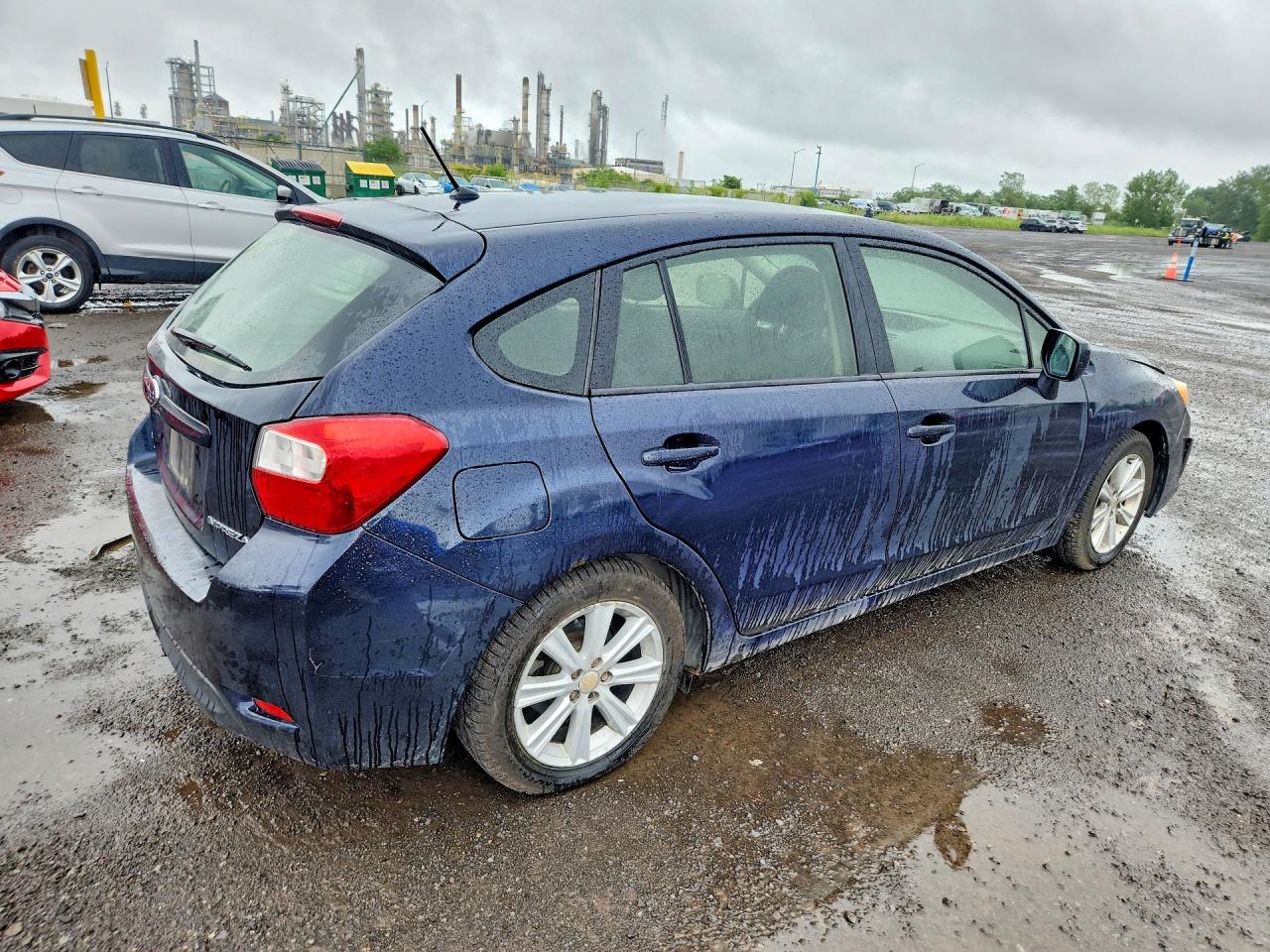 2014 Subaru Impressa Blue vin: JF1GPAA68EH233738
