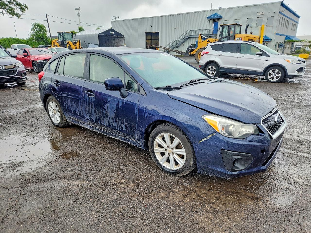 2014 Subaru Impressa Blue vin: JF1GPAA68EH233738