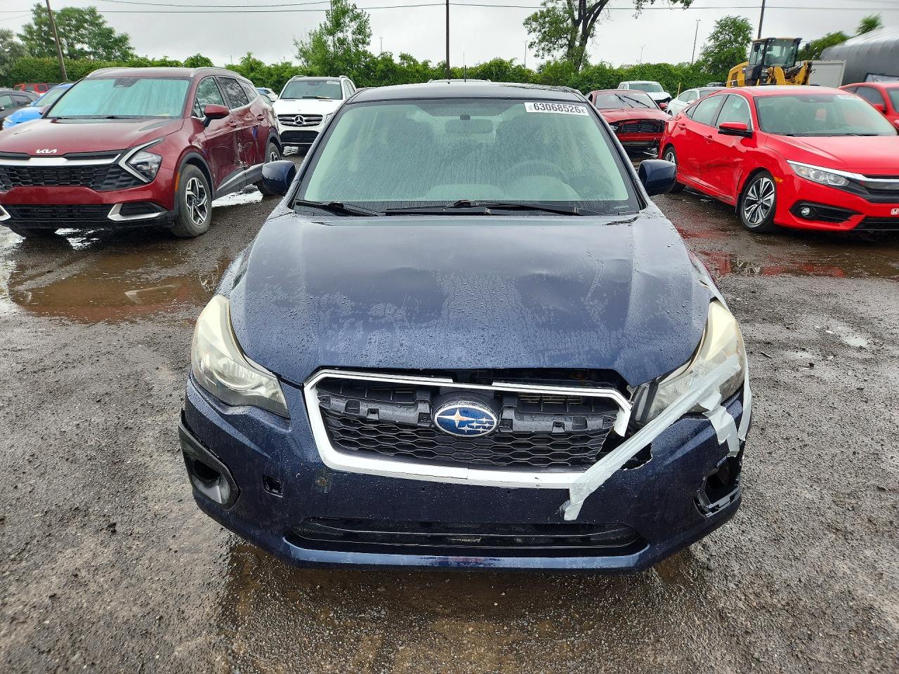 2014 Subaru Impressa Blue vin: JF1GPAA68EH233738