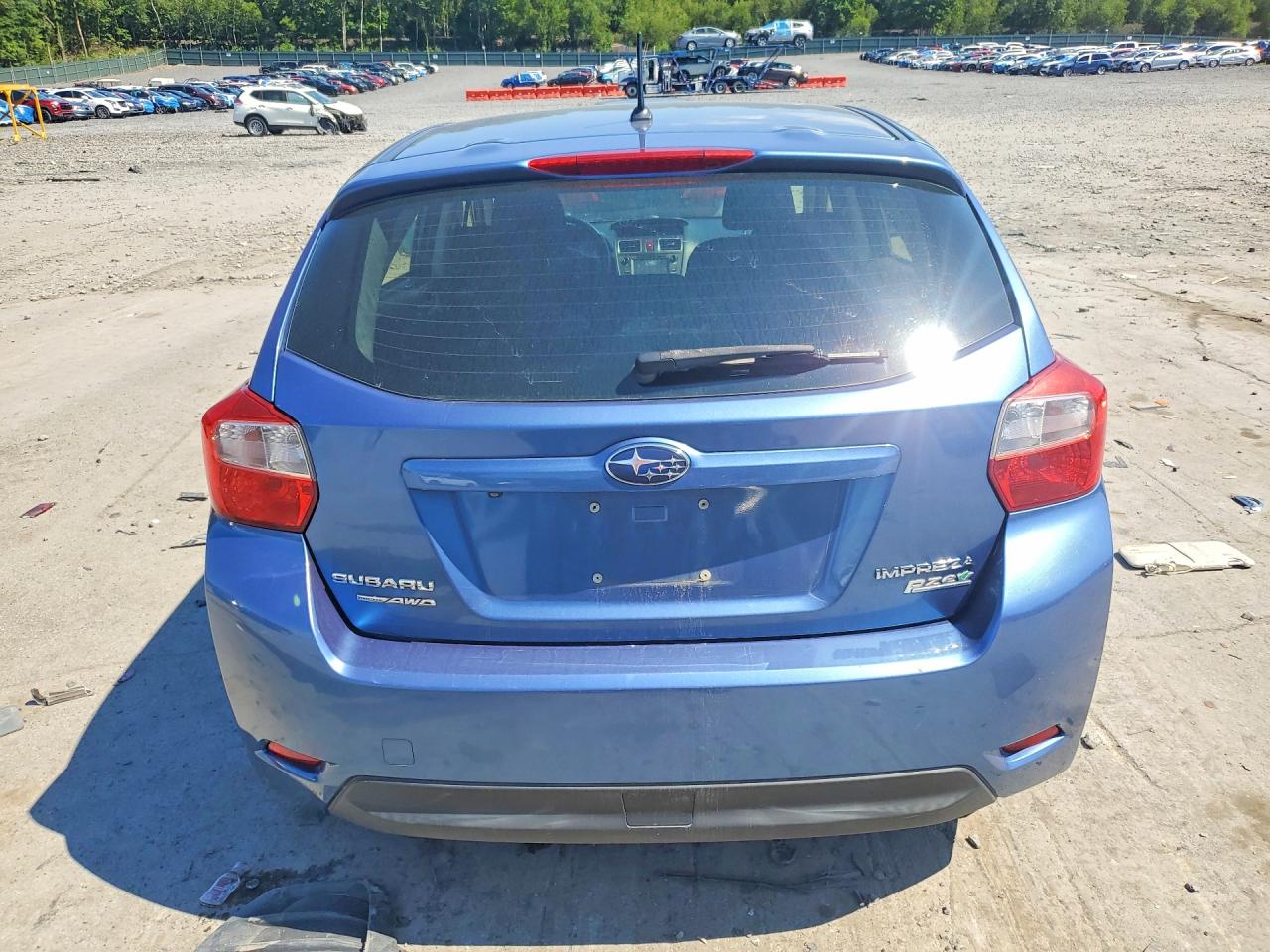 2015 Subaru Impreza Blue vin: JF1GPAA68F8228735
