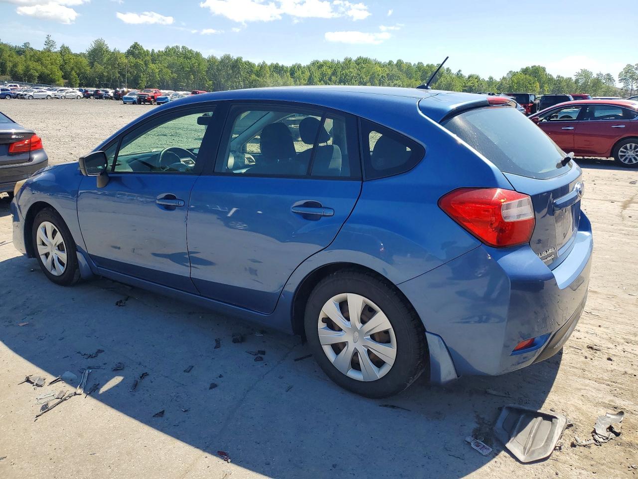 2015 Subaru Impreza Blue vin: JF1GPAA68F8228735