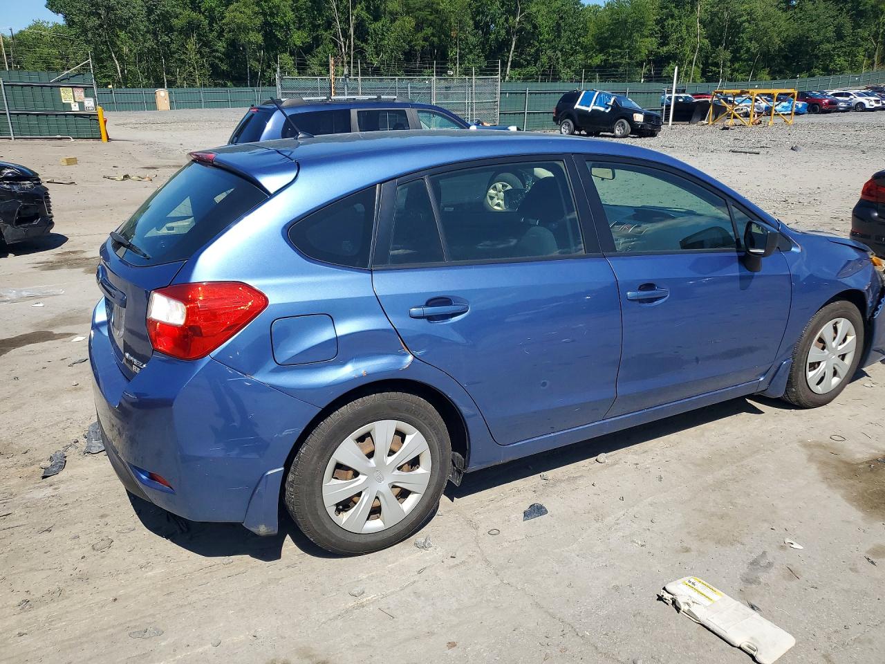 2015 Subaru Impreza Blue vin: JF1GPAA68F8228735
