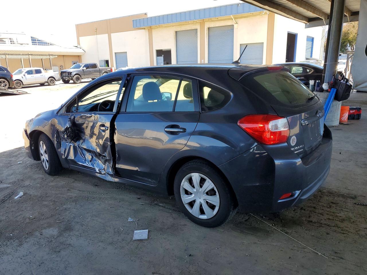 2015 Subaru Impreza Blue vin: JF1GPAA68F8286179