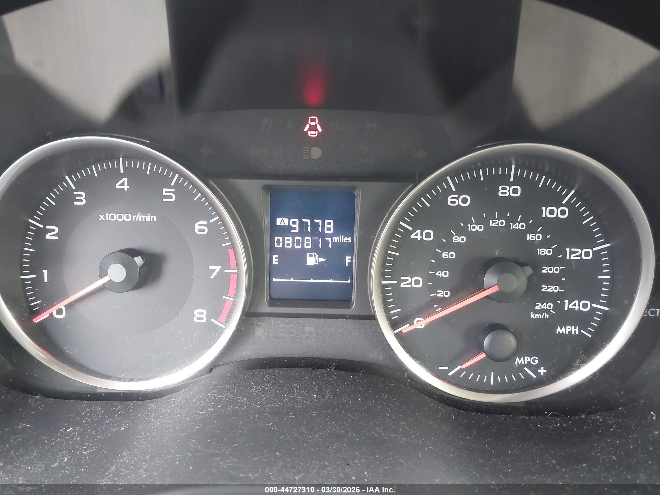 2016 Subaru Impreza 2.0i White vin: JF1GPAA68G8243107