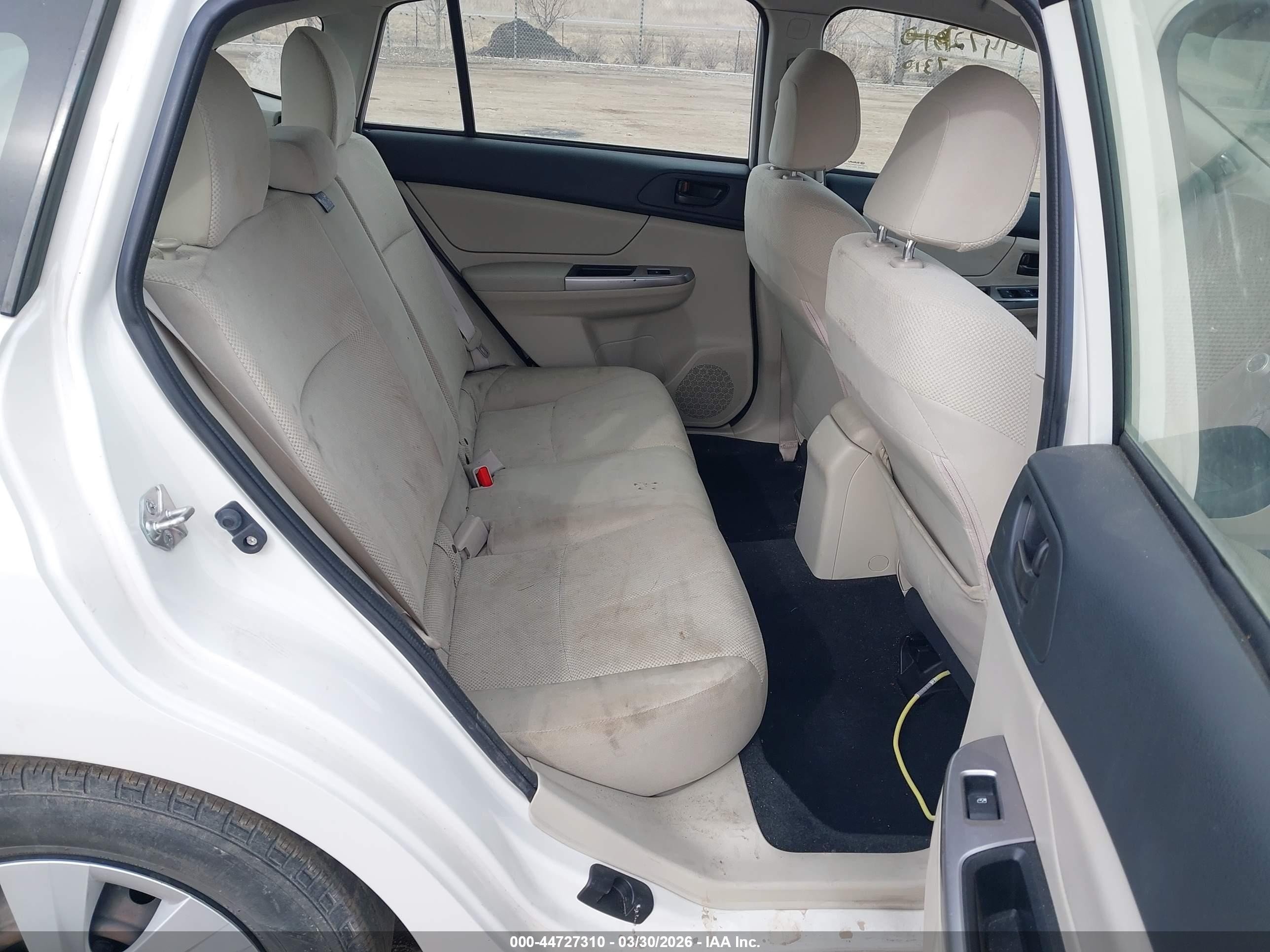 2016 Subaru Impreza 2.0i White vin: JF1GPAA68G8243107