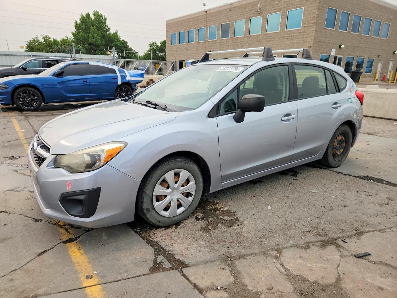 2012 Subaru Impreza Серебряный vin: JF1GPAA69CH211499