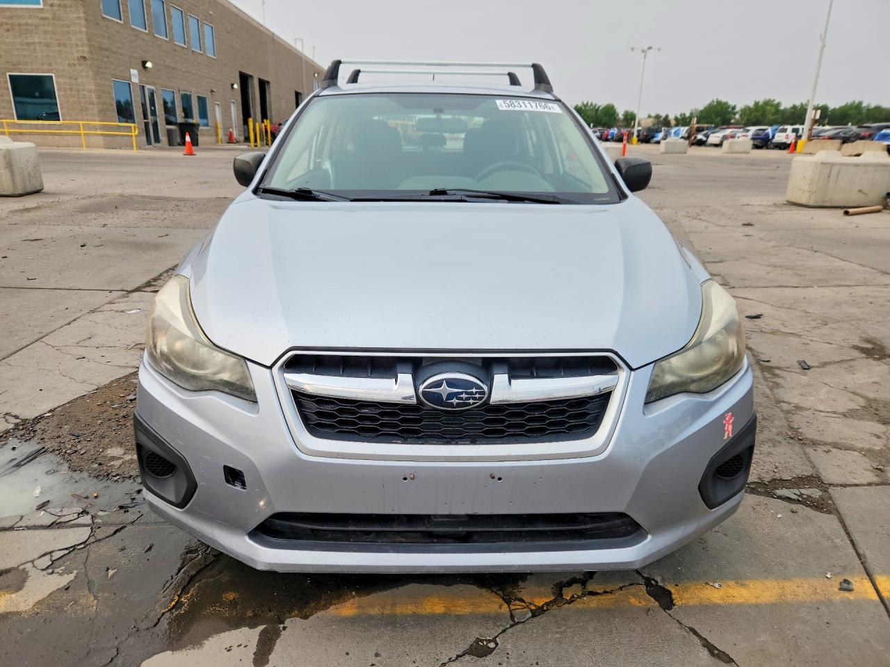 2012 Subaru Impreza Silver vin: JF1GPAA69CH211499
