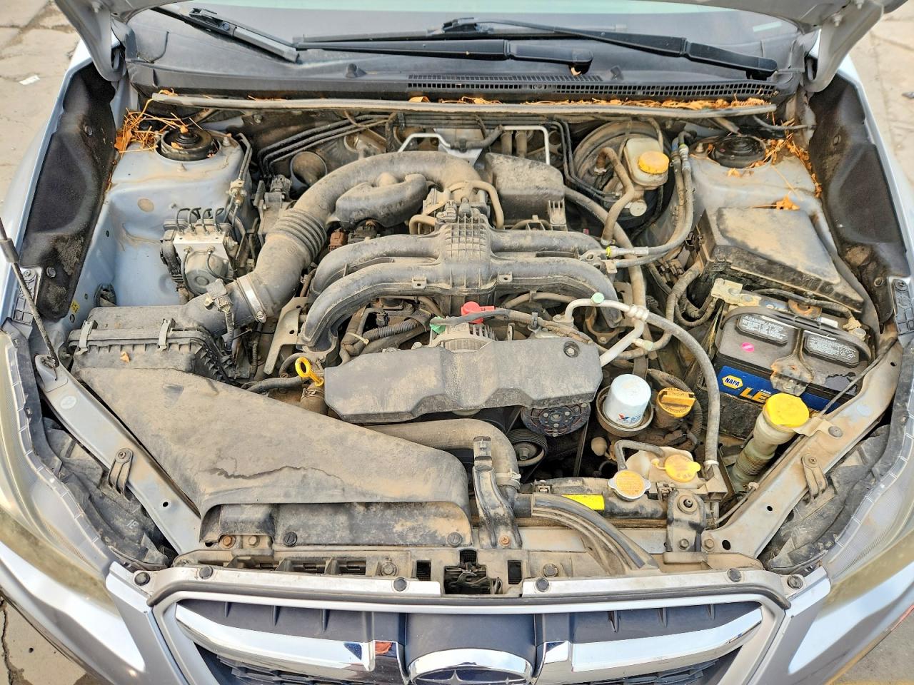 2012 Subaru Impreza Silver vin: JF1GPAA69CH211499