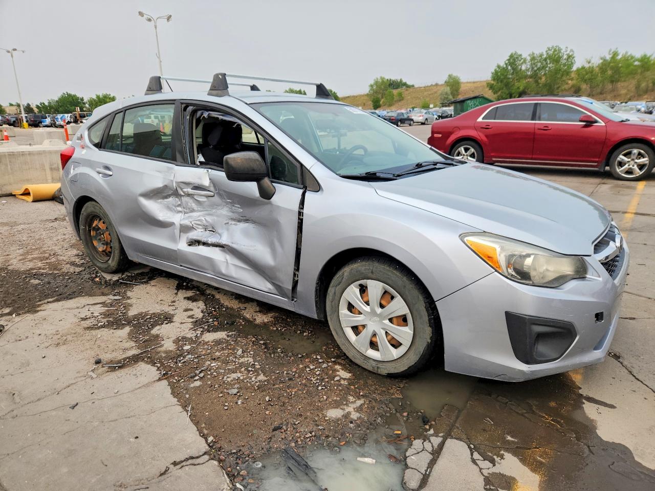 2012 Subaru Impreza Silver vin: JF1GPAA69CH211499