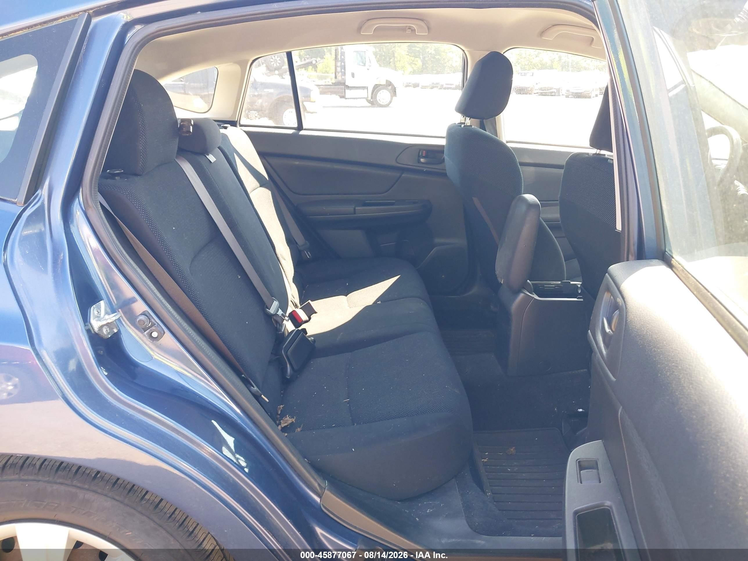 2012 Subaru Impreza 2.0i Blue vin: JF1GPAA69CH222910