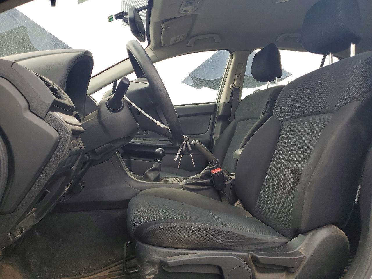 2013 Subaru Impreza Silver vin: JF1GPAA69D1883850