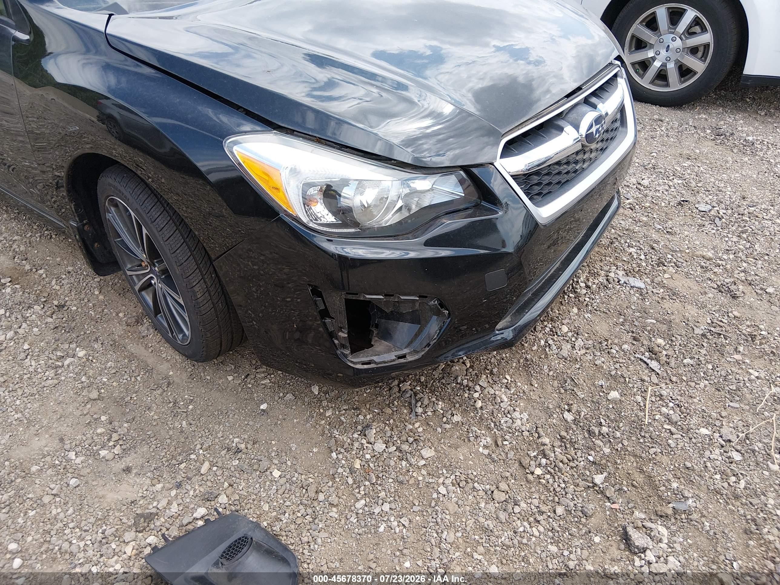 2013 Subaru Impreza 2.0i Black vin: JF1GPAA69DH201377