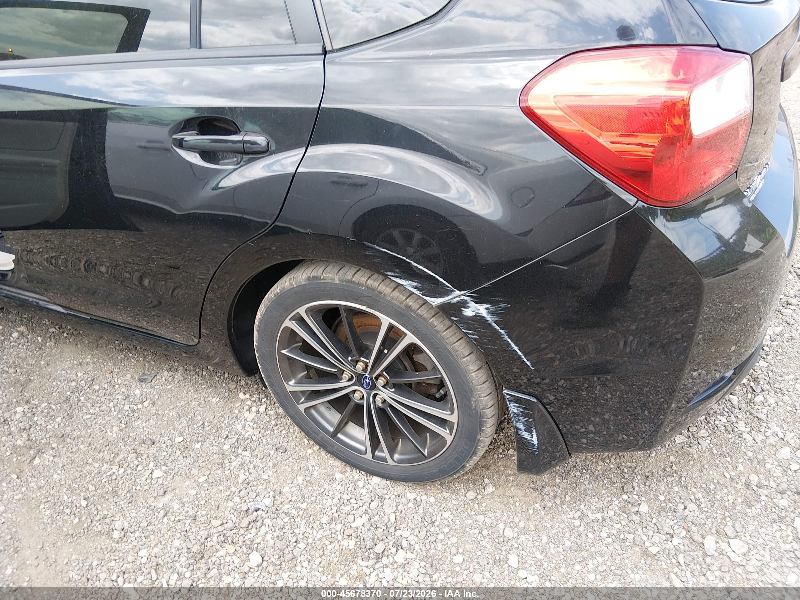 2013 Subaru Impreza 2.0i Black vin: JF1GPAA69DH201377