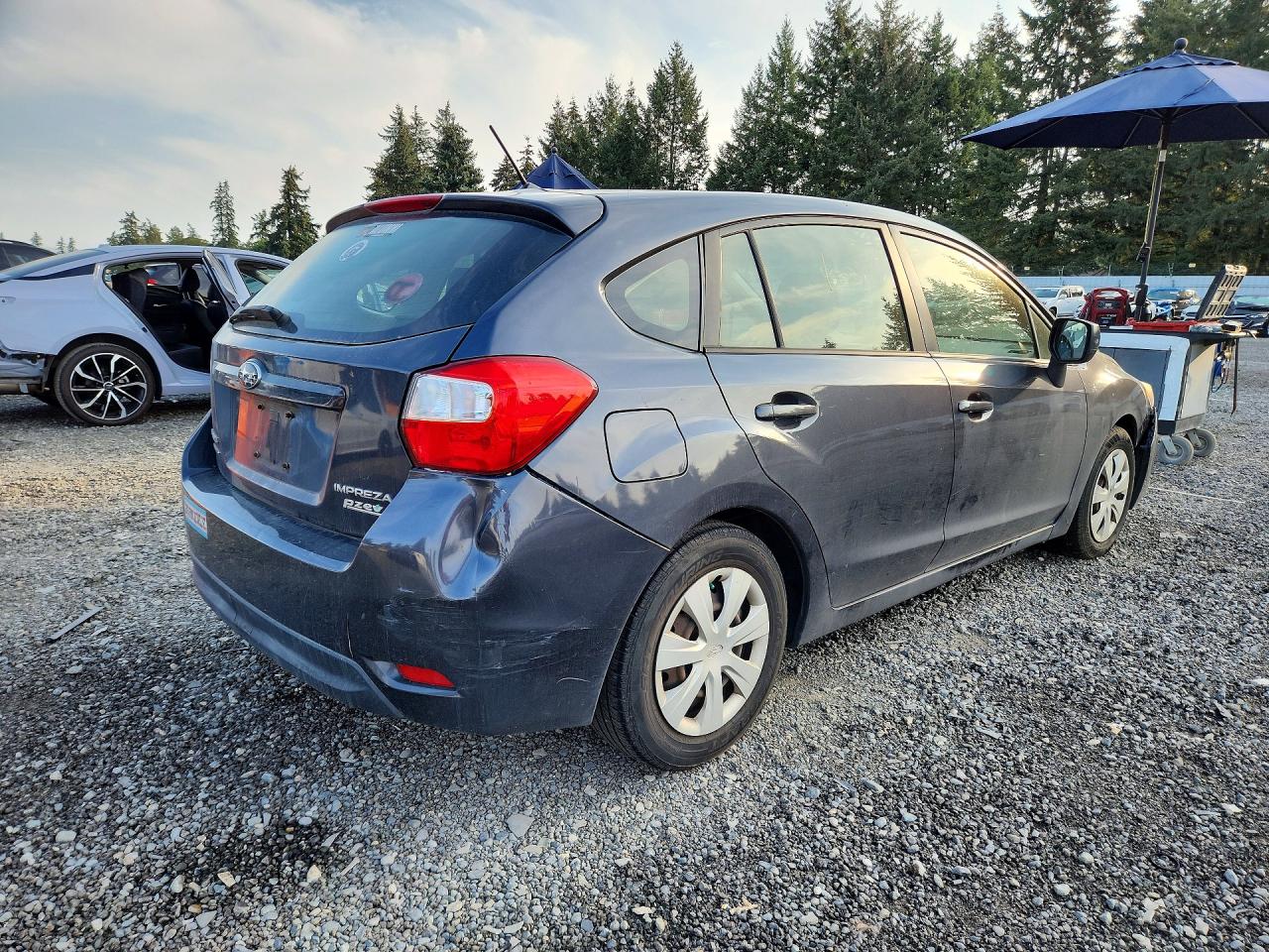 2013 Subaru Impreza Charcoal vin: JF1GPAA69DH871043
