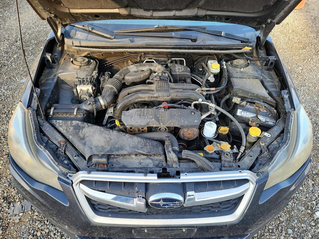 2013 Subaru Impreza Charcoal vin: JF1GPAA69DH871043