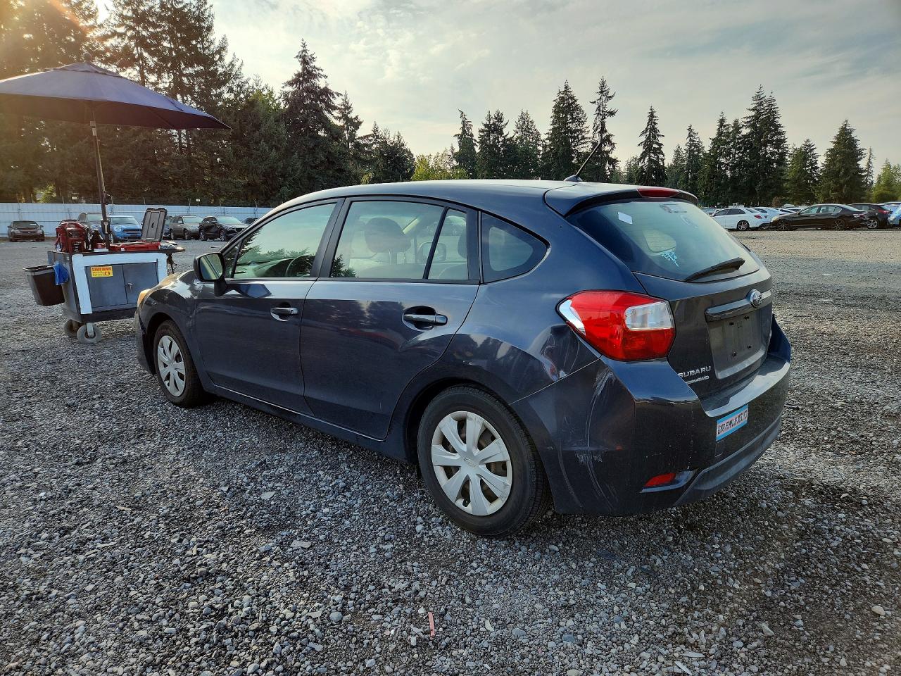 2013 Subaru Impreza Charcoal vin: JF1GPAA69DH871043
