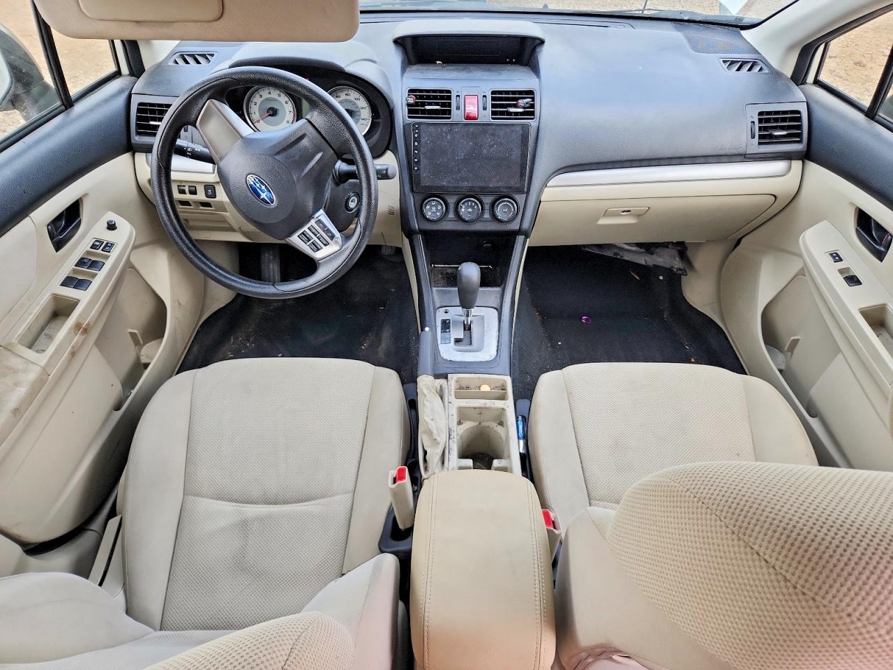 2014 Subaru Impreza White vin: JF1GPAA69E8311332