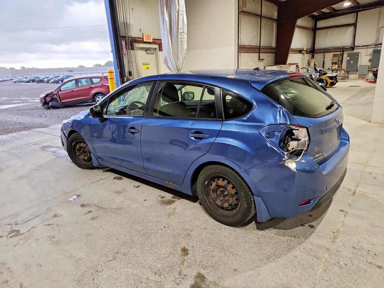 2014 Subaru Impreza Blue vin: JF1GPAA69E8313744