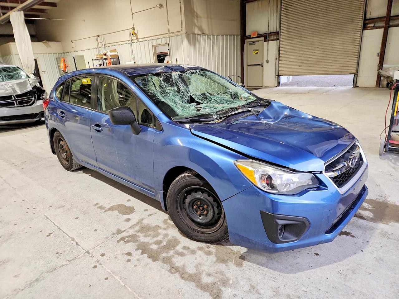 2014 Subaru Impreza Blue vin: JF1GPAA69E8313744