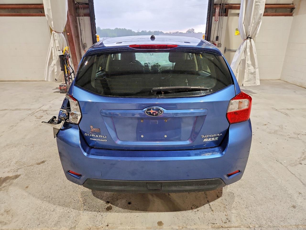 2014 Subaru Impreza Blue vin: JF1GPAA69E8313744