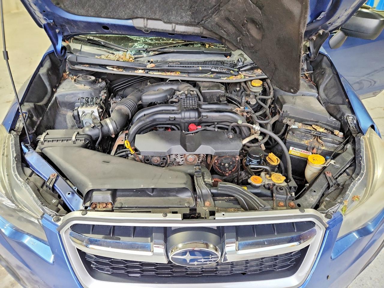 2014 Subaru Impreza Blue vin: JF1GPAA69E8313744