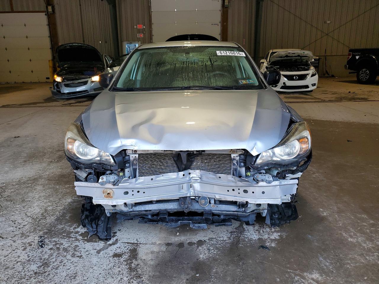 2014 Subaru Impreza Серебряный vin: JF1GPAA69EH223834