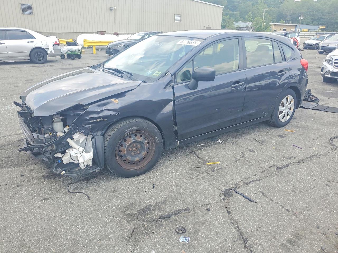 2015 Subaru Impreza Black vin: JF1GPAA69F8216352