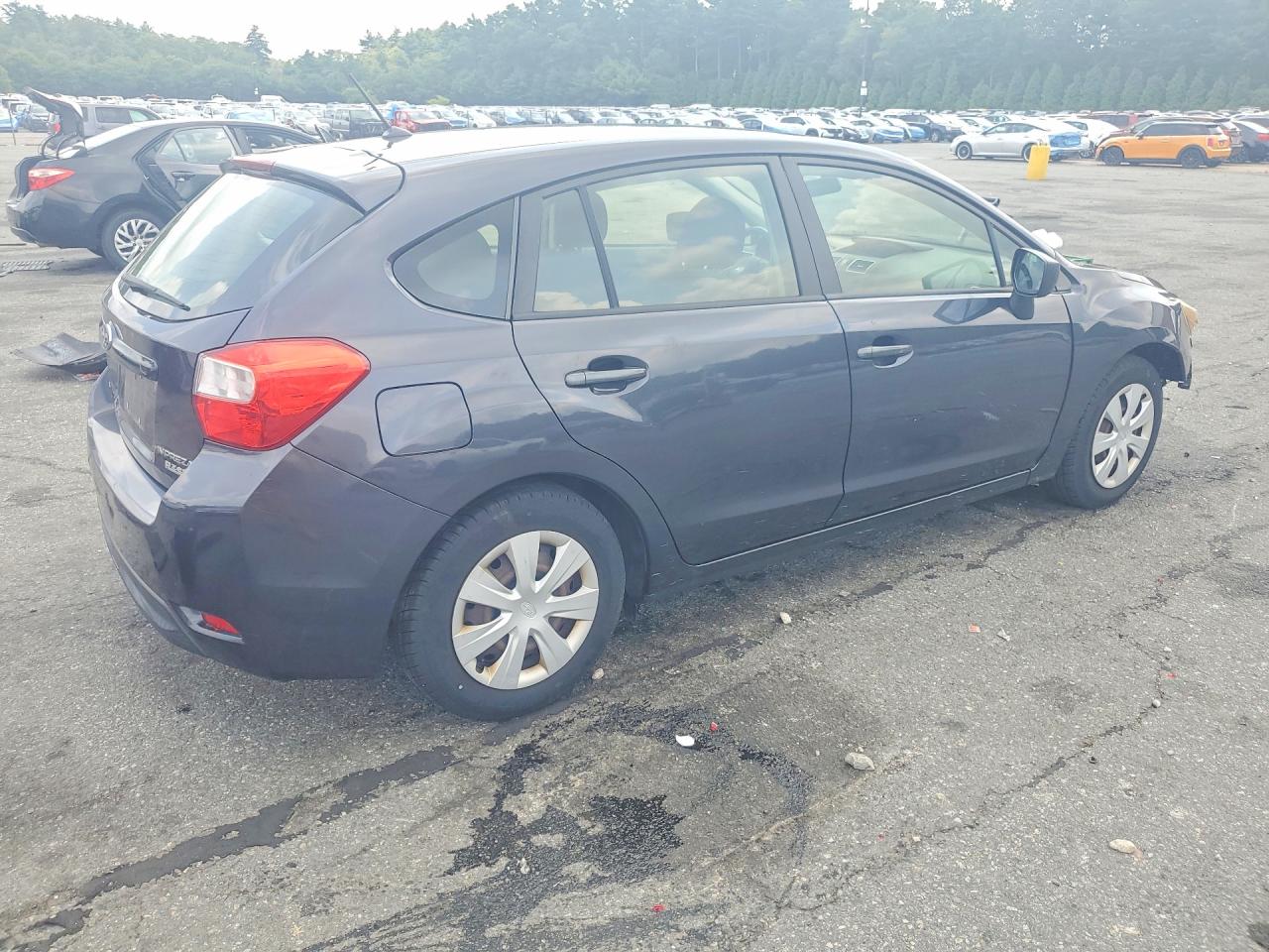 2015 Subaru Impreza Black vin: JF1GPAA69F8216352
