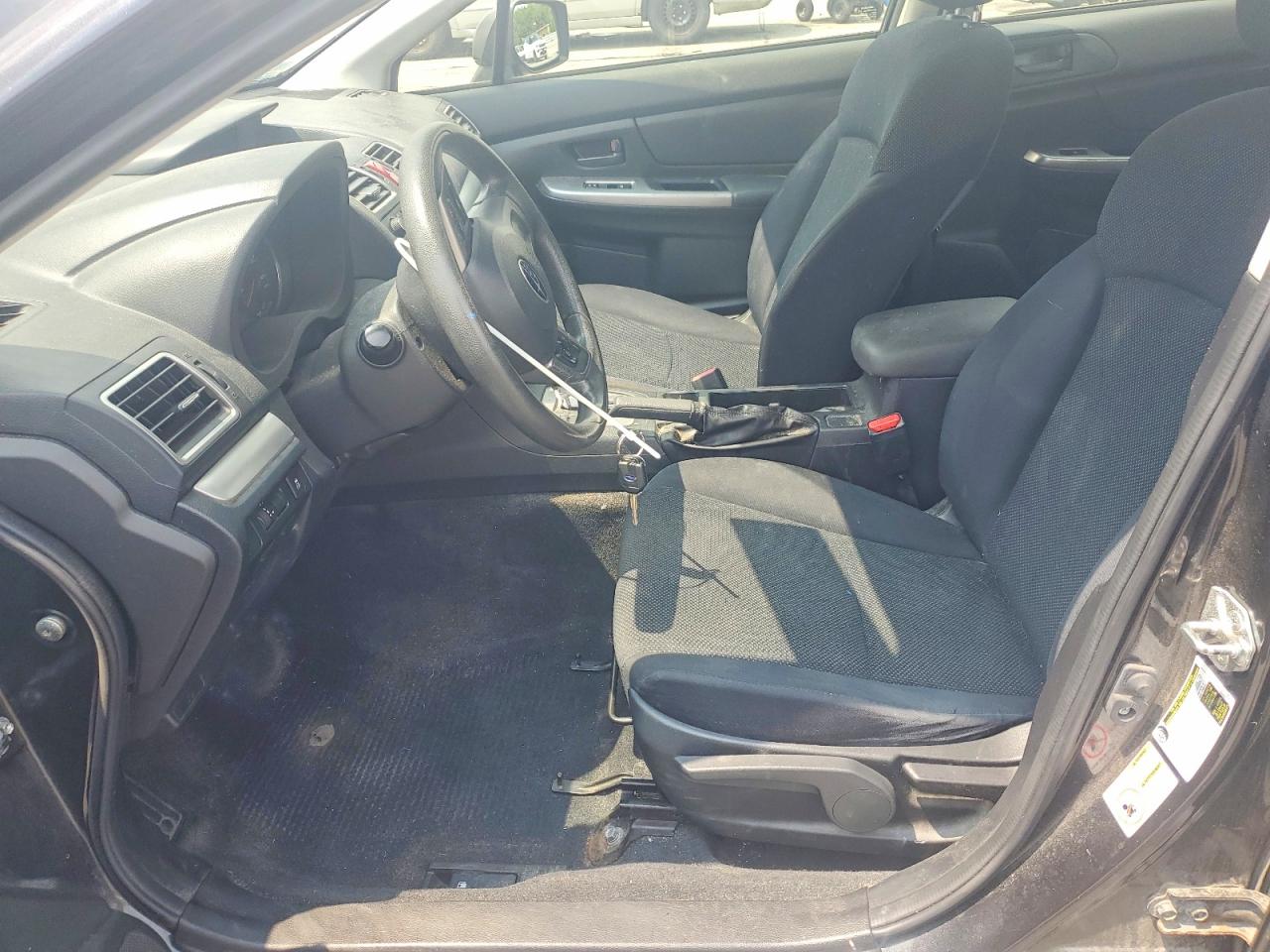 2015 Subaru Impreza Black vin: JF1GPAA69F8216352
