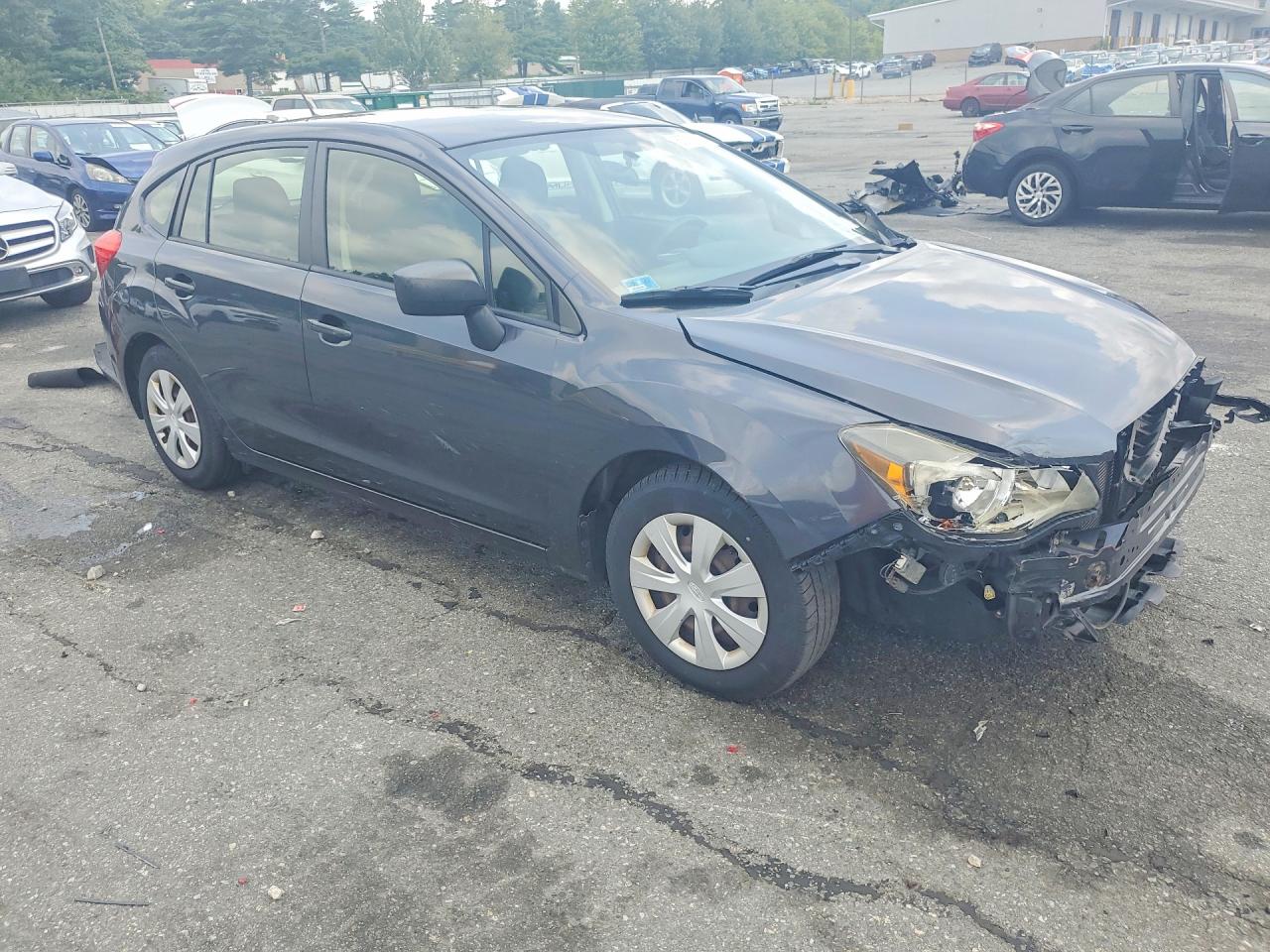2015 Subaru Impreza Black vin: JF1GPAA69F8216352