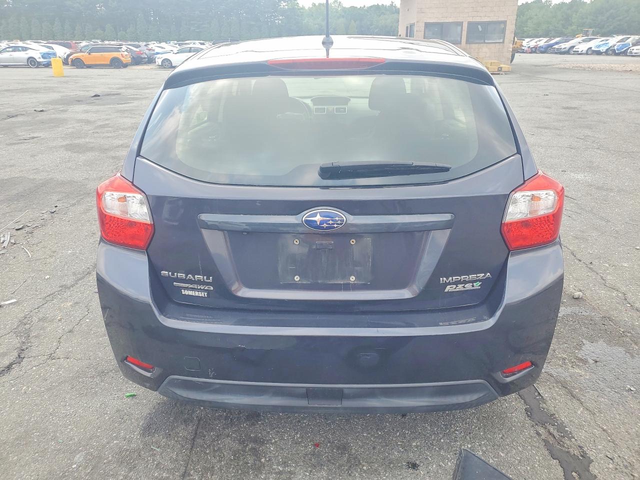 2015 Subaru Impreza Black vin: JF1GPAA69F8216352