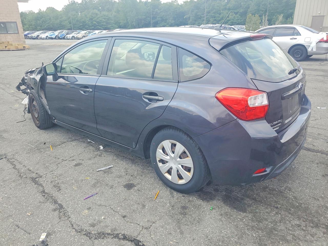 2015 Subaru Impreza Black vin: JF1GPAA69F8216352