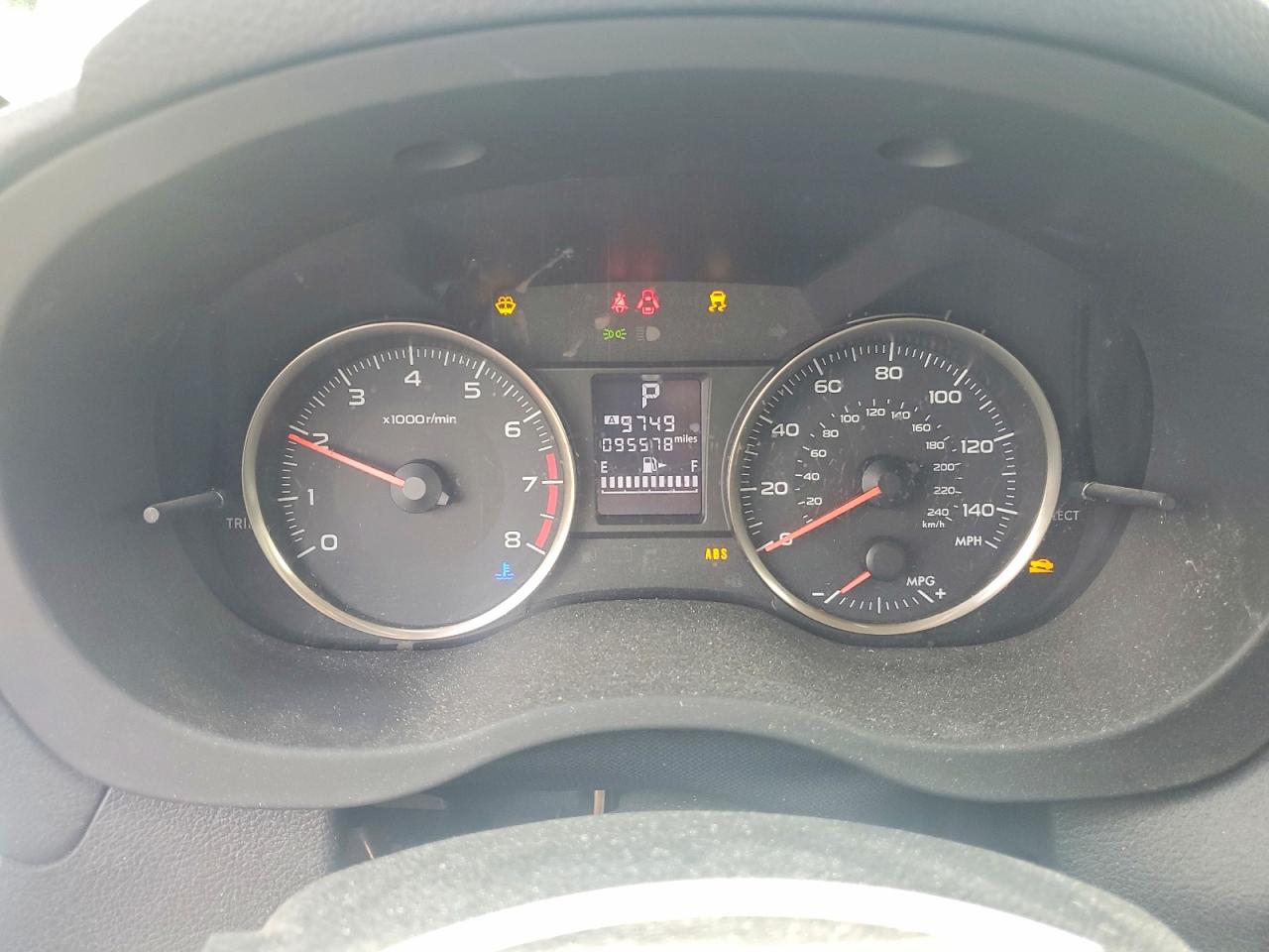 2015 Subaru Impreza Black vin: JF1GPAA69F8216352