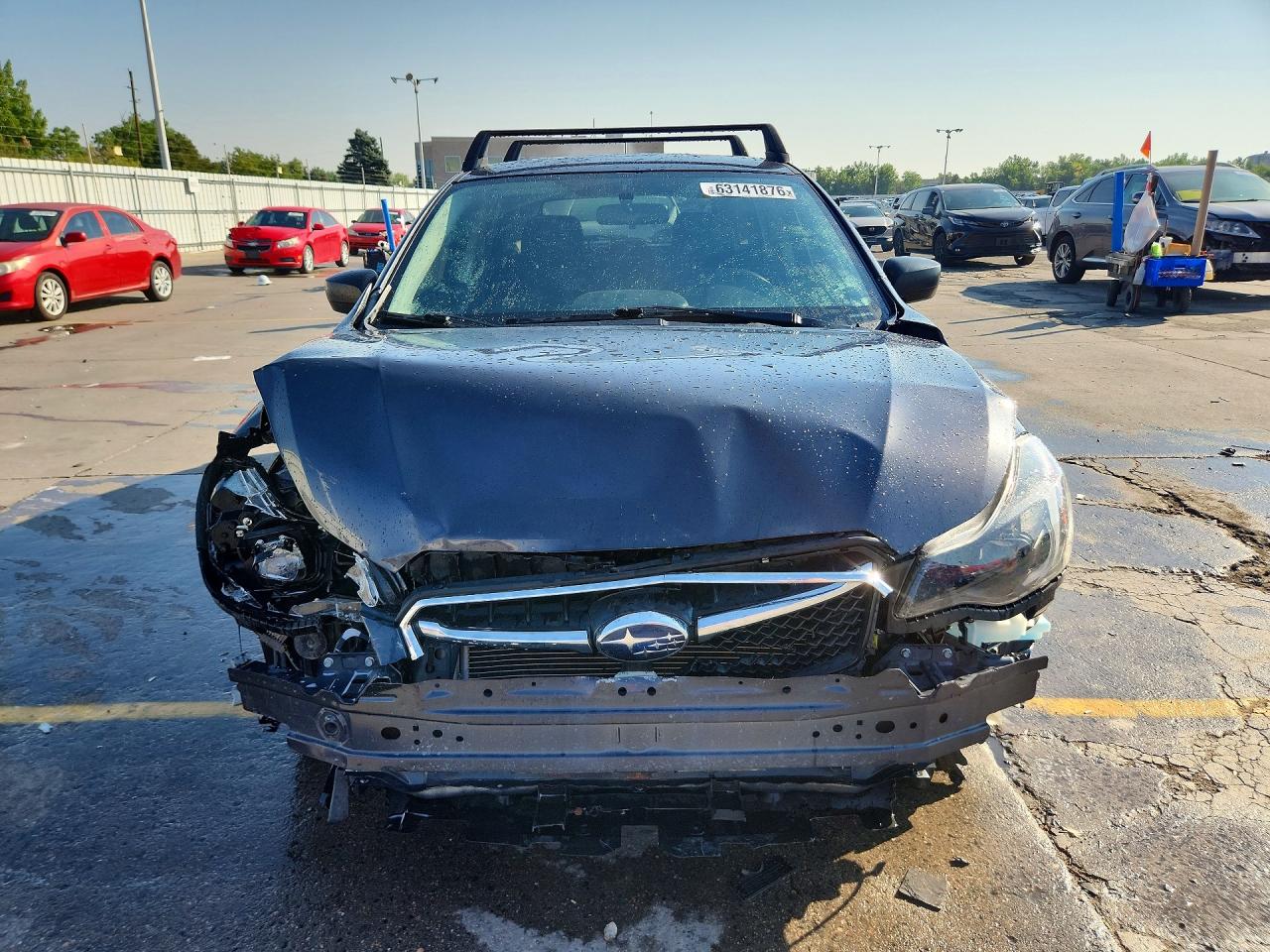 2015 Subaru Impreza Gray vin: JF1GPAA69FH276485