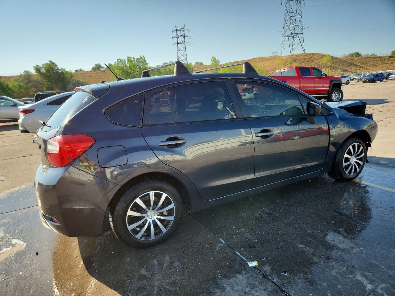 2015 Subaru Impreza Gray vin: JF1GPAA69FH276485