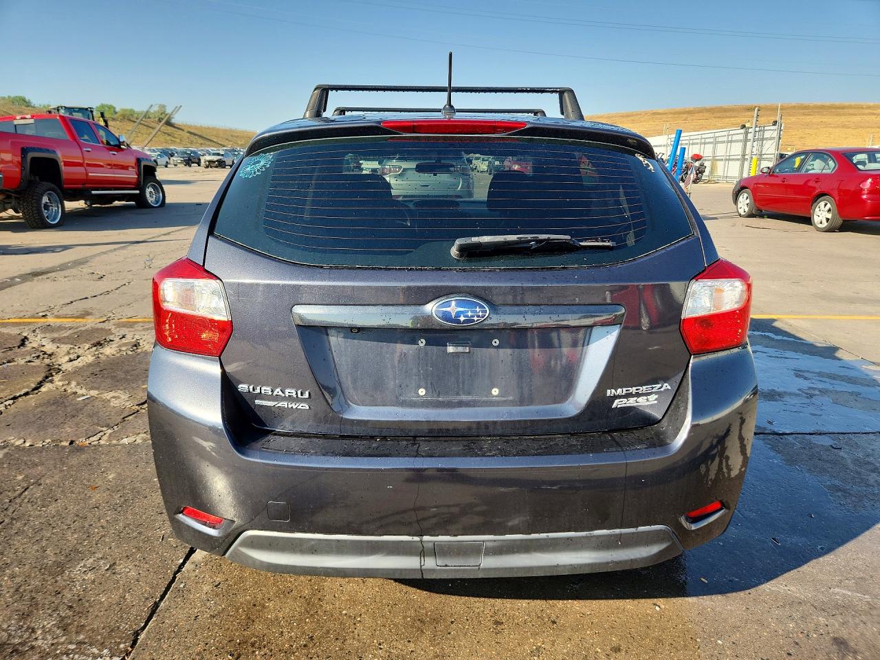 2015 Subaru Impreza Gray vin: JF1GPAA69FH276485