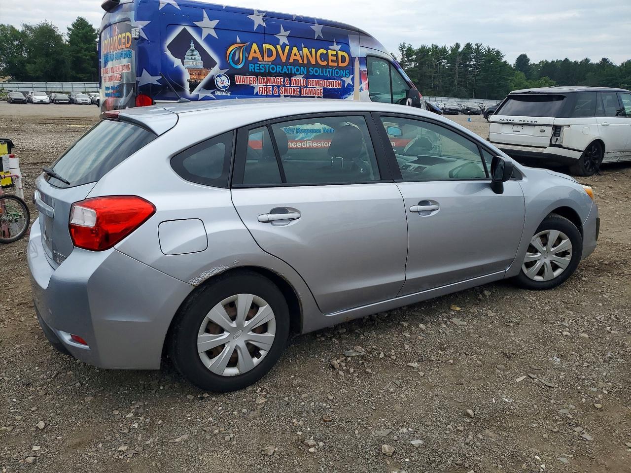 2012 Subaru Impreza Silver vin: JF1GPAA6XCH207980