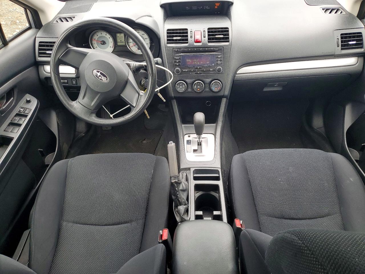 2012 Subaru Impreza Silver vin: JF1GPAA6XCH207980