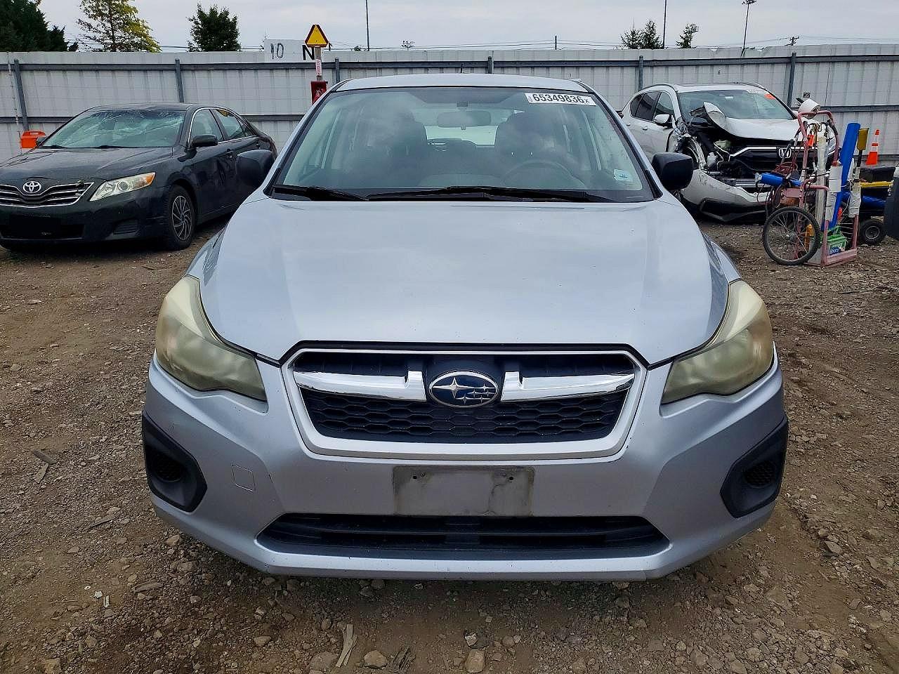2012 Subaru Impreza Silver vin: JF1GPAA6XCH207980