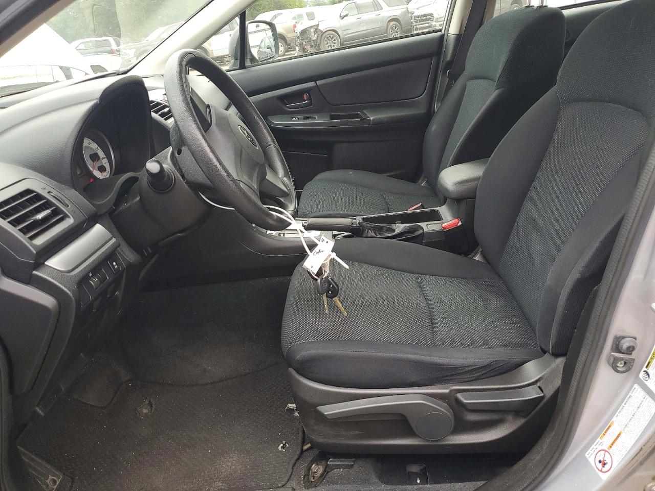 2012 Subaru Impreza Silver vin: JF1GPAA6XCH207980