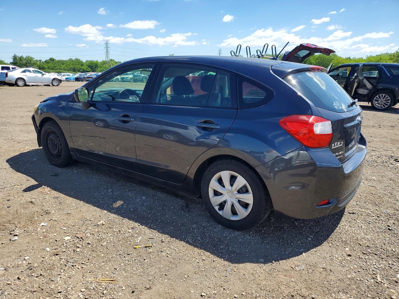 2012 Subaru Impreza Gray vin: JF1GPAA6XCH246312