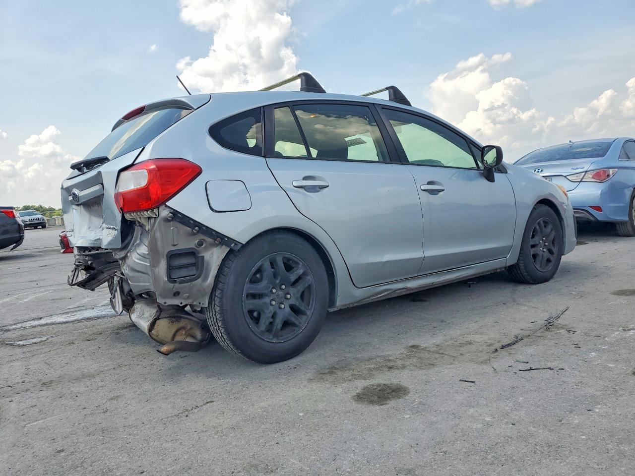 2013 Subaru Impreza Silver vin: JF1GPAA6XDH204918