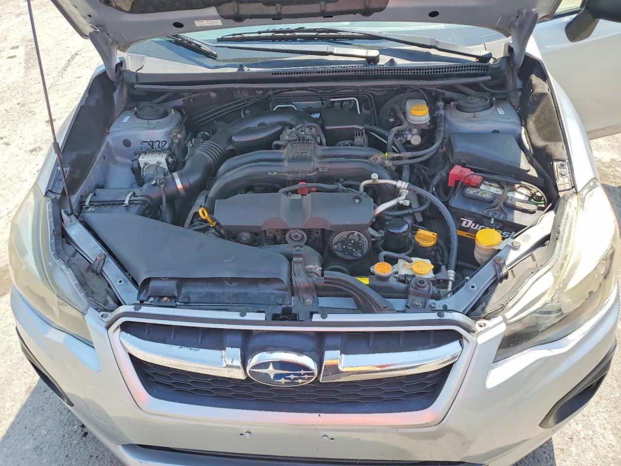 2013 Subaru Impreza Silver vin: JF1GPAA6XDH204918