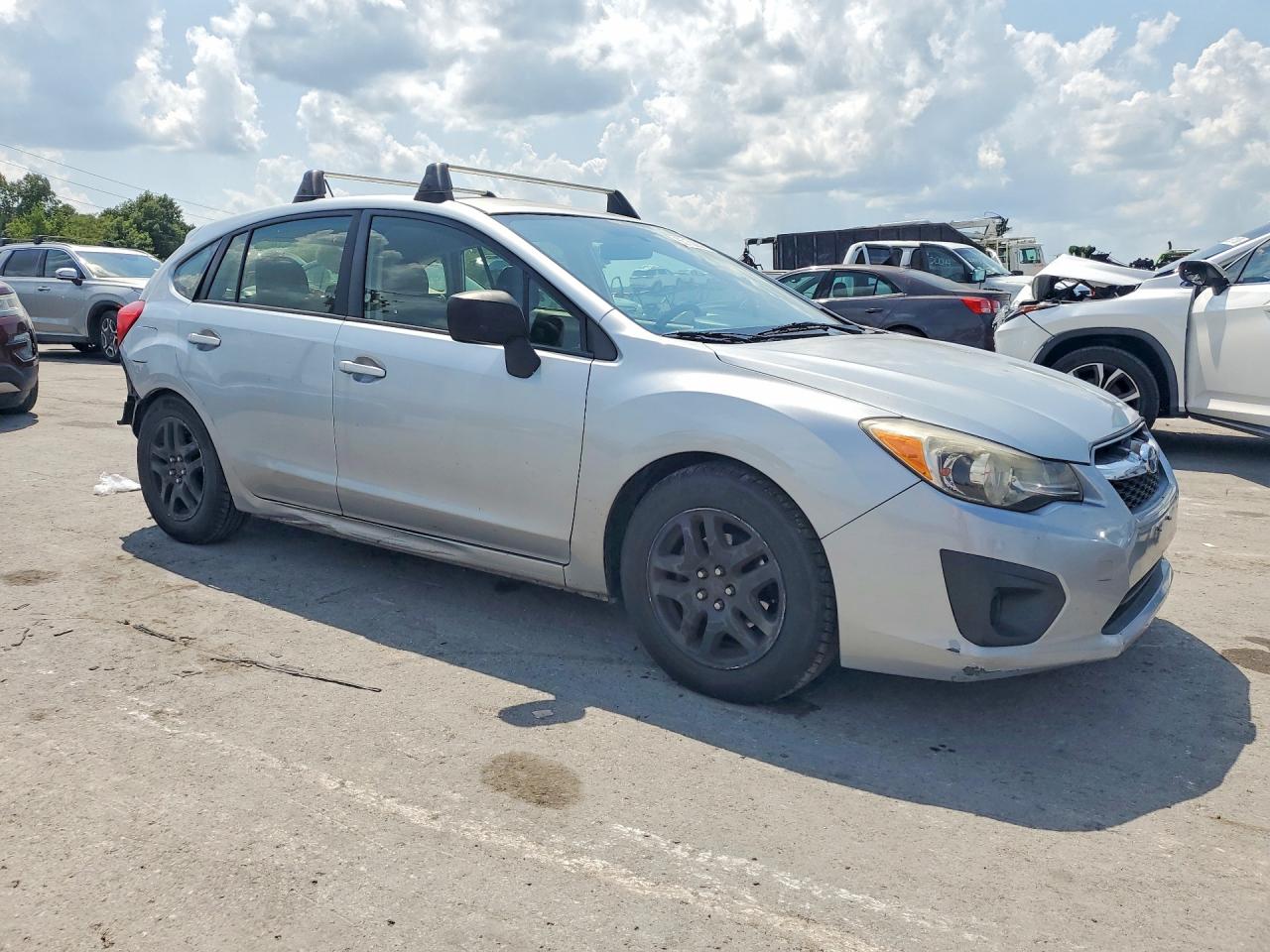 2013 Subaru Impreza Silver vin: JF1GPAA6XDH204918