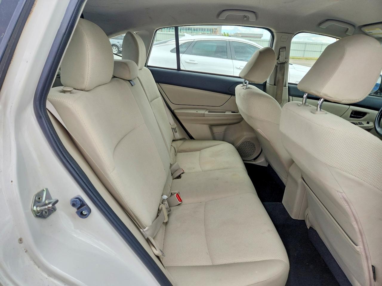 2014 Subaru Impreza White vin: JF1GPAA6XE8298140
