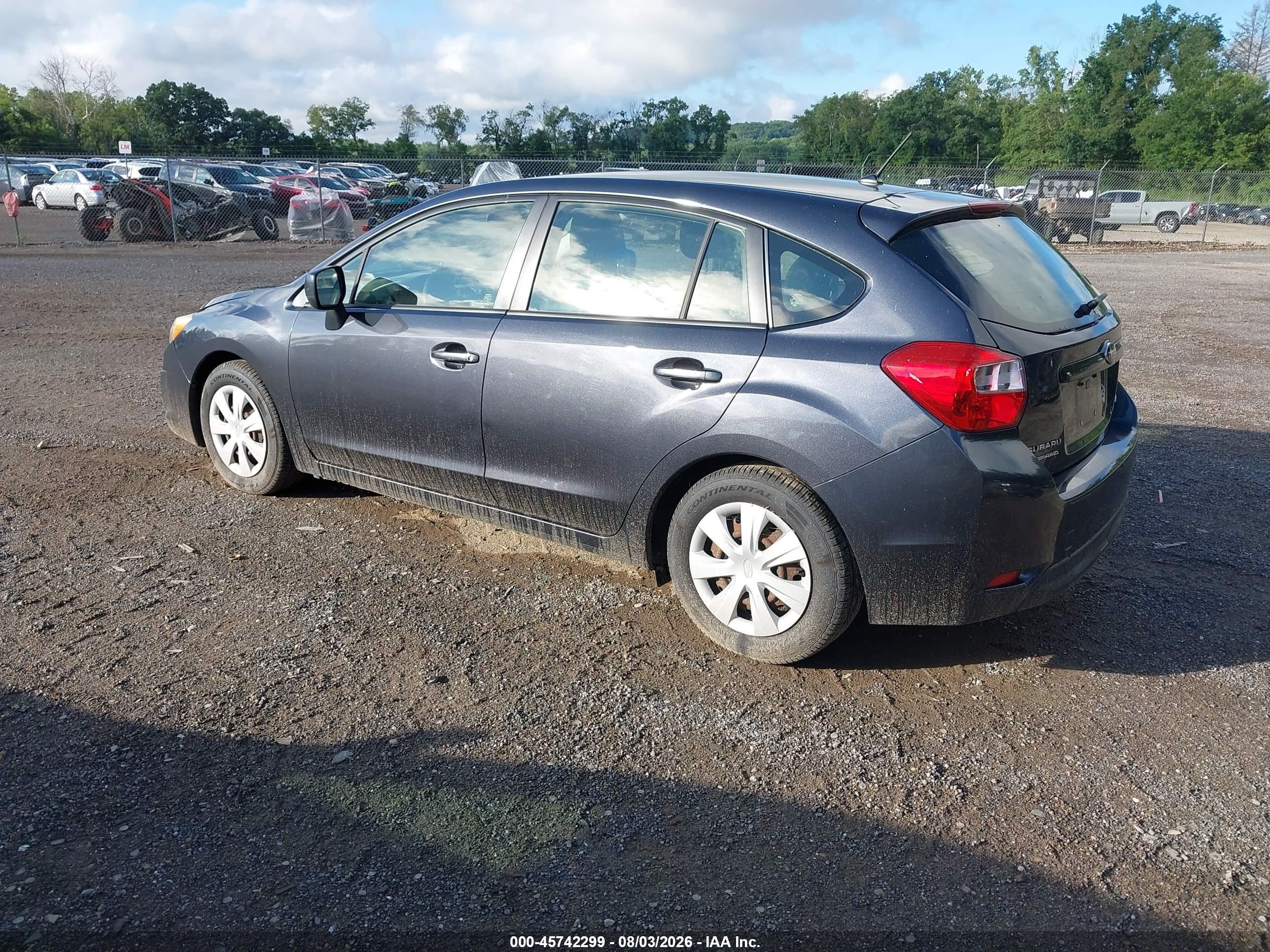 2014 Subaru Impreza 2.0i Black vin: JF1GPAA6XE8299739
