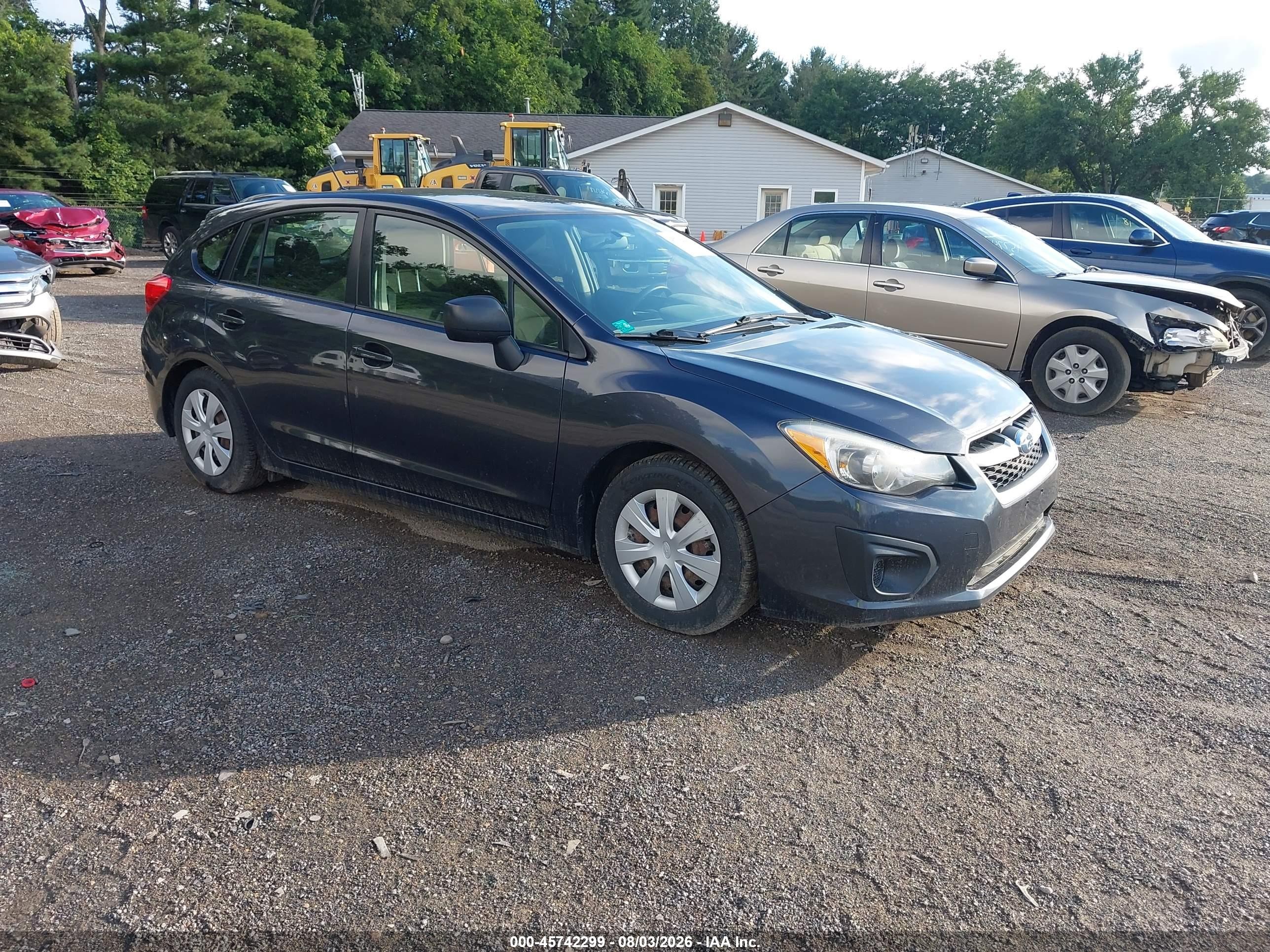 2014 Subaru Impreza 2.0i Black vin: JF1GPAA6XE8299739