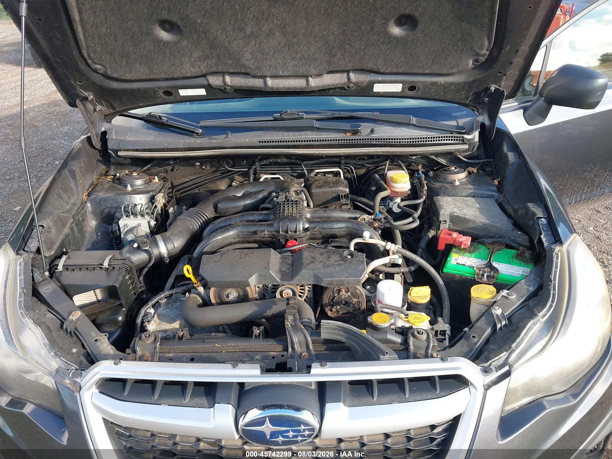 2014 Subaru Impreza 2.0i Black vin: JF1GPAA6XE8299739