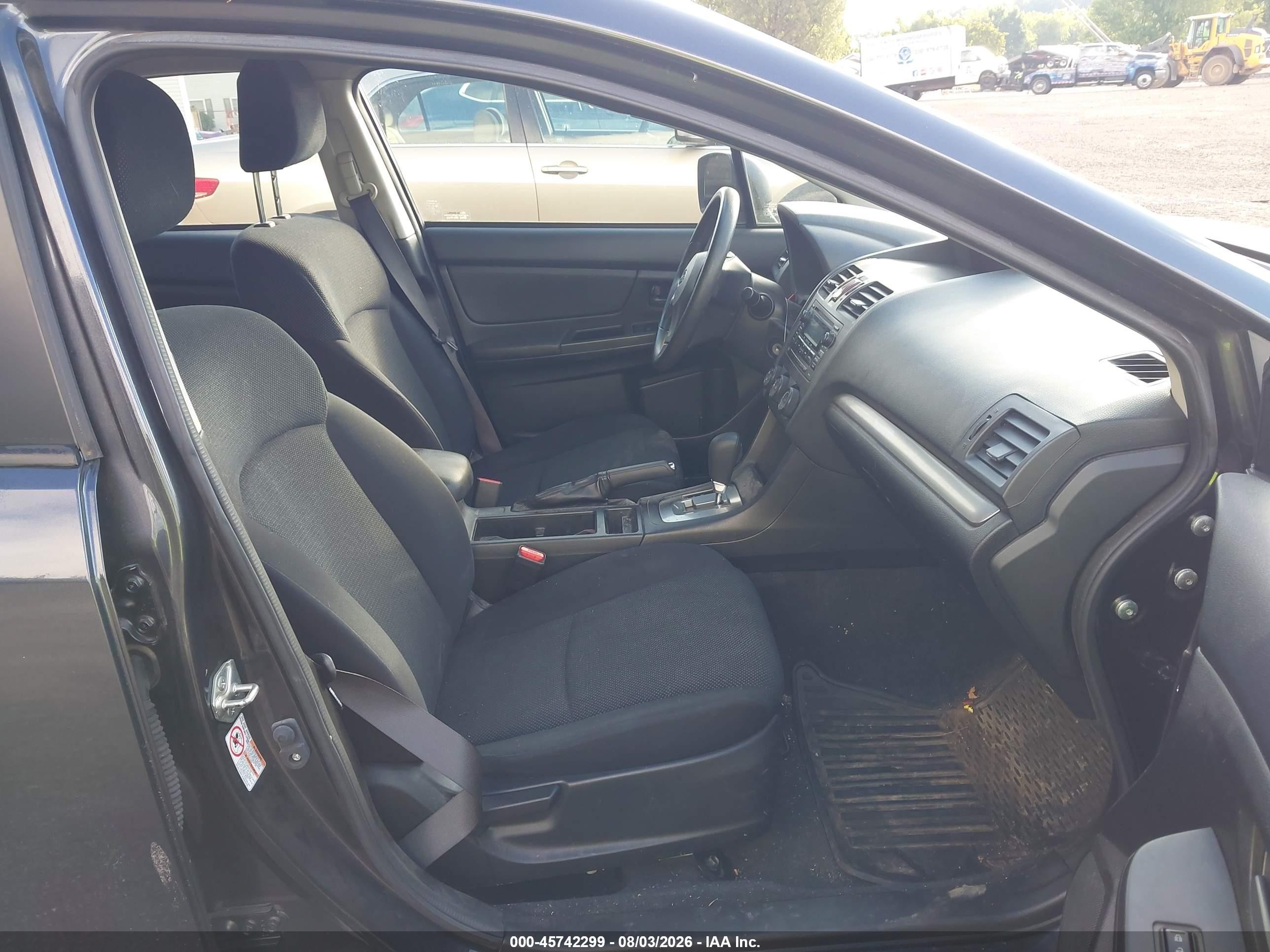 2014 Subaru Impreza 2.0i Black vin: JF1GPAA6XE8299739